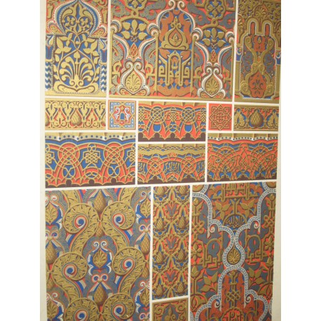 Mauresque Patterns Décoration,Renaissance française