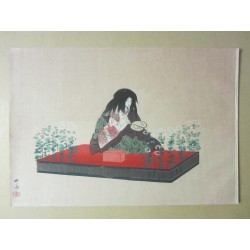 Japanese woodblock print....