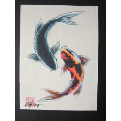 Aquarelle Vietnamienne...